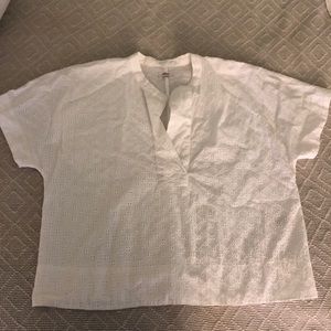 Wilfred Aritzia White Blouse